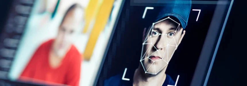 Deep fake. Deepfake AI fraud video or theft. Face recognition or swap. Photo edit with artificial intelligence. Personality and identity scam. Impersonating technology.
