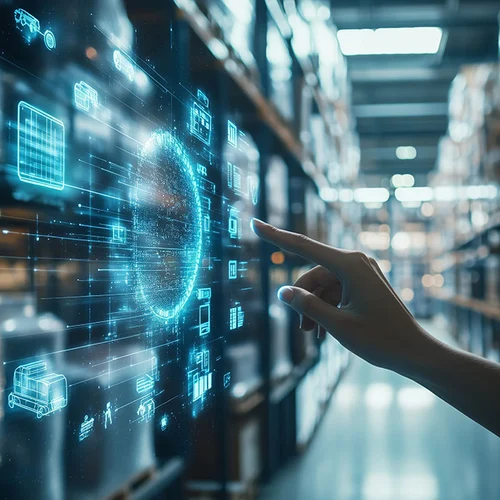 transparent digital touchscreen to build custom reports and data scrubbing
