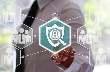 Illustration of a private locked financial file
