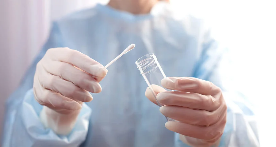 oral fluid swab test