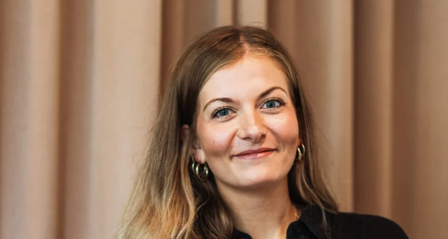 smiling businesswoman