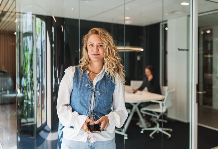 DISA employee smiling