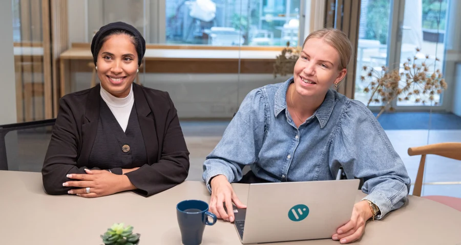 Arbetsgivare och kandidat diskuterar vilka typer av uppgifter kontrolleras i bakgrundskontroller.