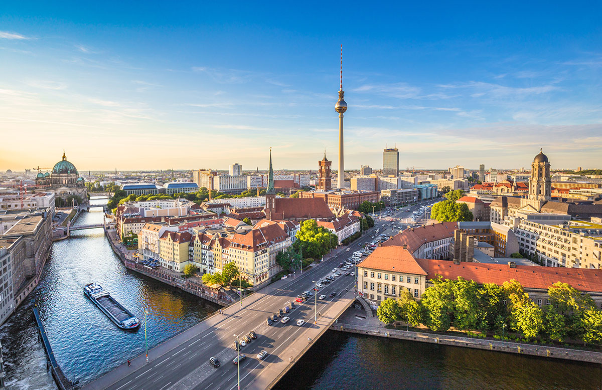 Berlin Germany skyline