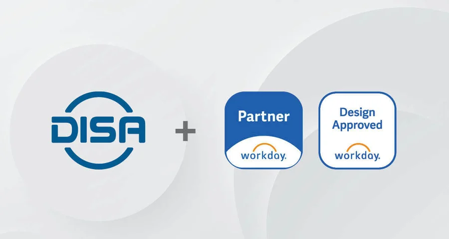 DISA and Workday Partner logos