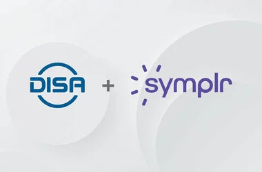 DISA and simplr partnership logos