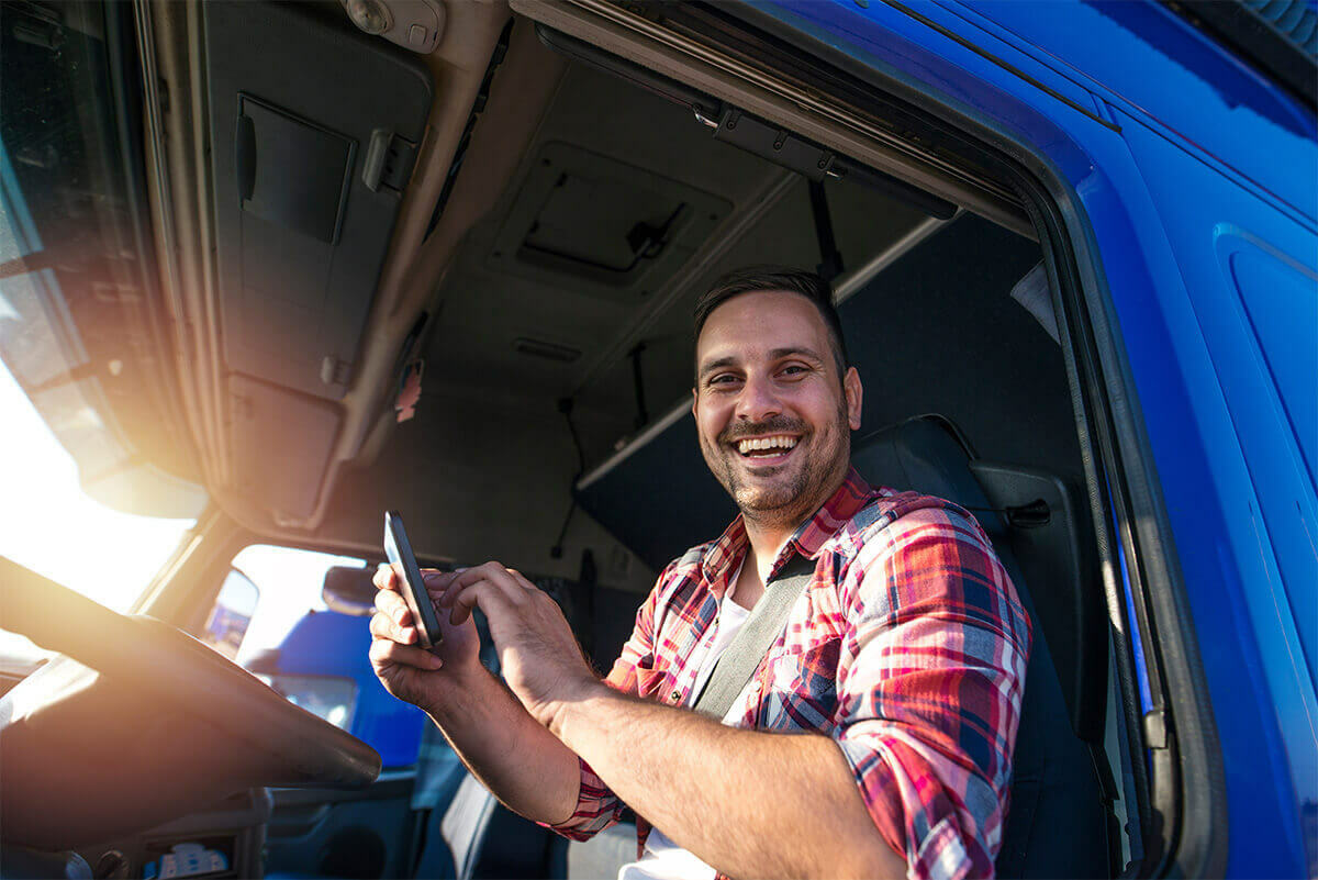 truck driver using elds