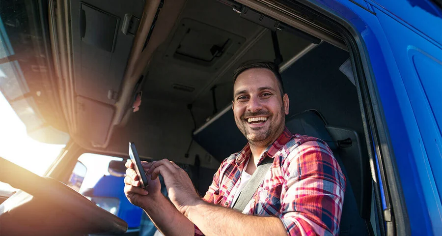 truck driver using elds