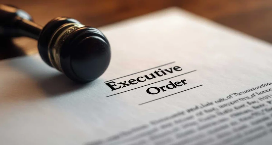 Paper with the title Executive Order