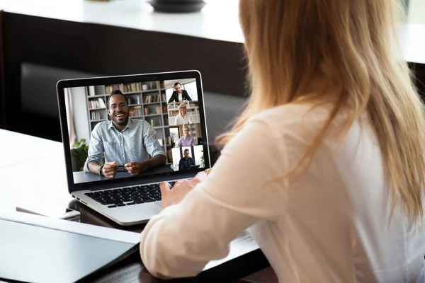 Online sollicitatiegesprek