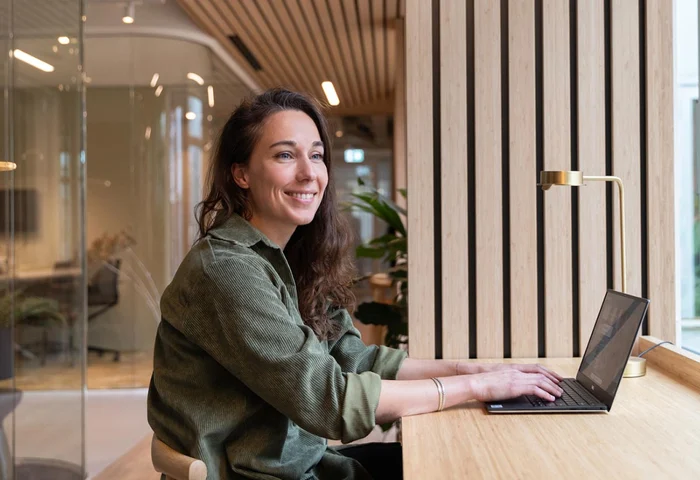 employee working