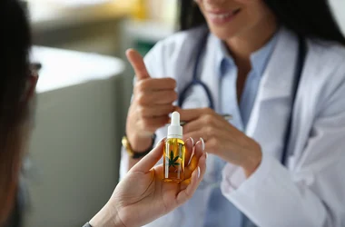 doctor prescribing cannabis