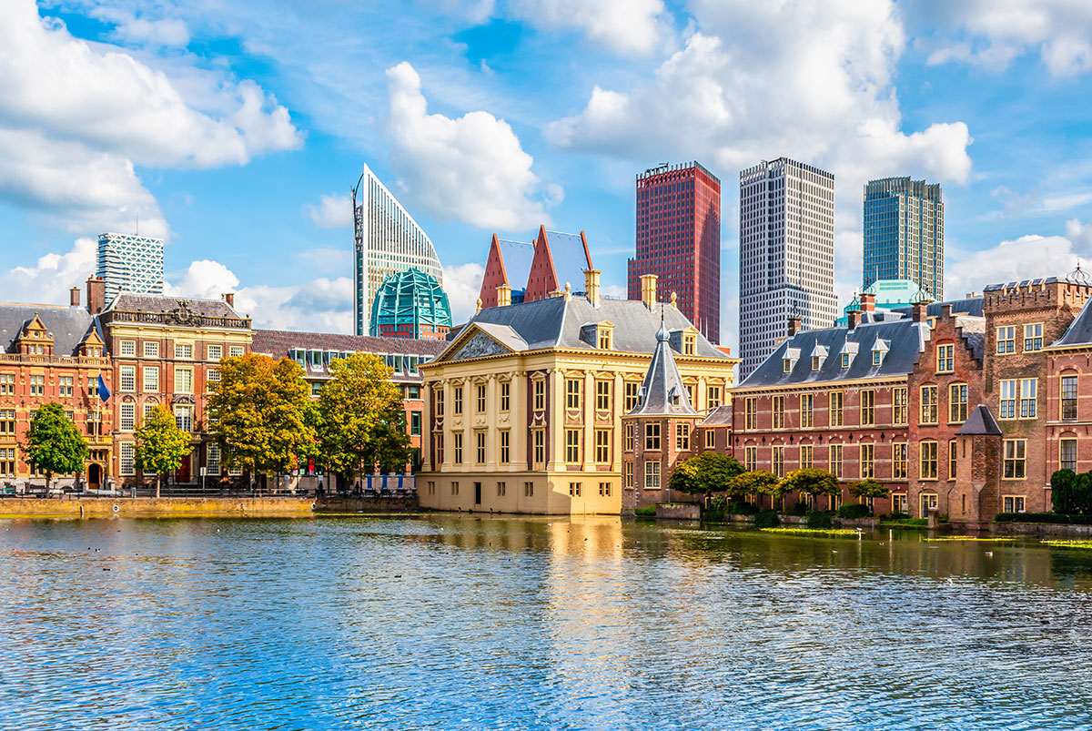 Netherlands skyline