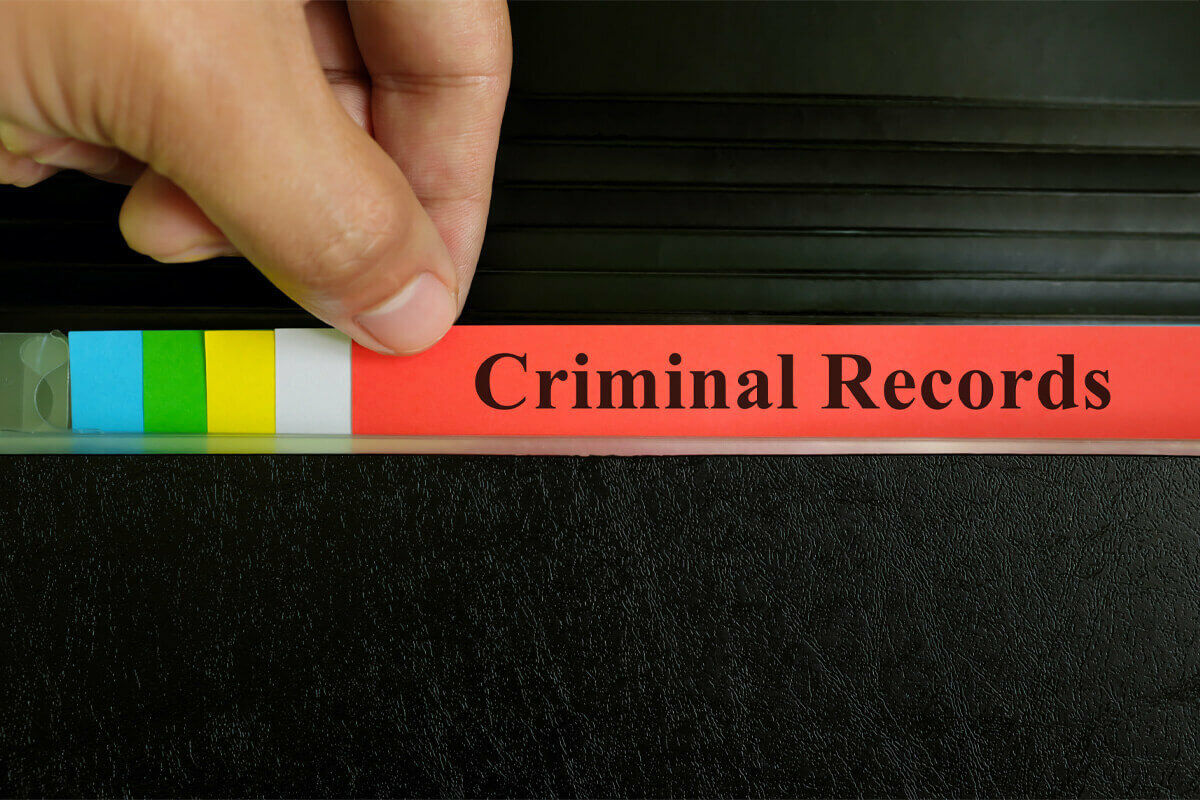 criminal record file