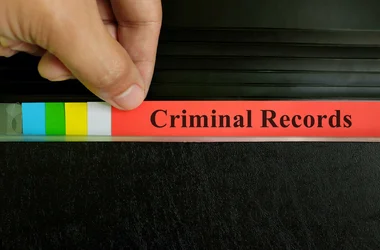 criminal record file
