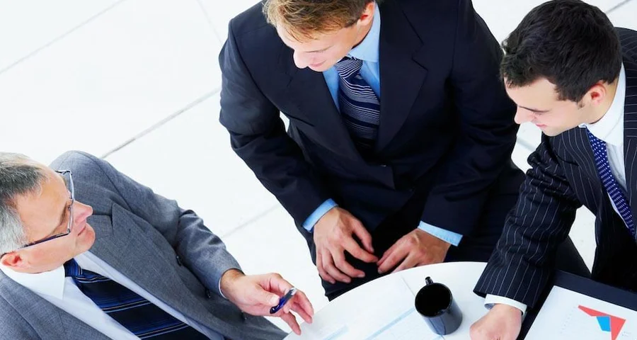 businessmen meeting