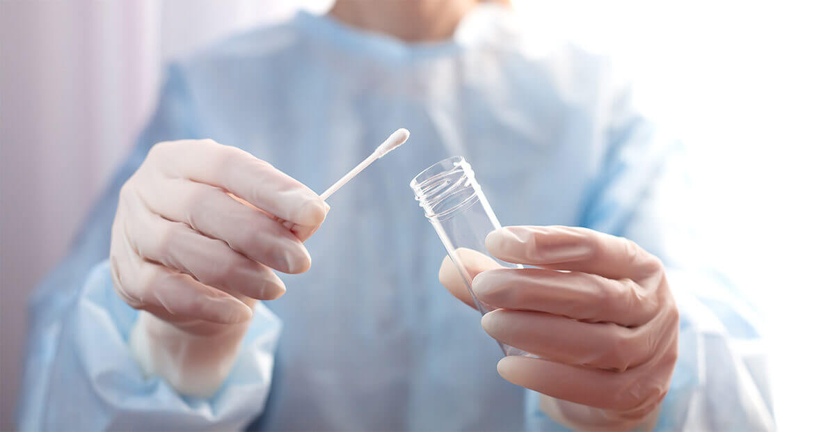 oral fluid swab test