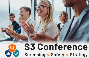 HR Employees attending conference and DISA Conference Logo