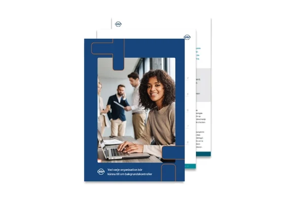 White paper Vad varje organisation bör känna till om bakgrundskontroller