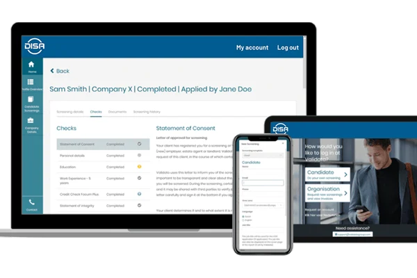 DISA's International Screening Platform