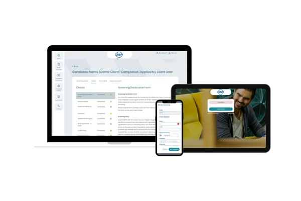 DISAInternational online platform for background screening