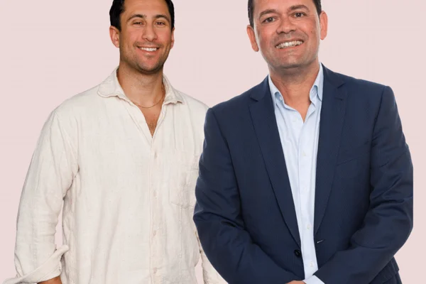 Bild på Leo och Robbert