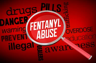Fentanyl Abuse magnifying glass