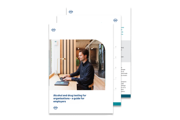 Front page of the white paper on alcohol and drug testing for organisations